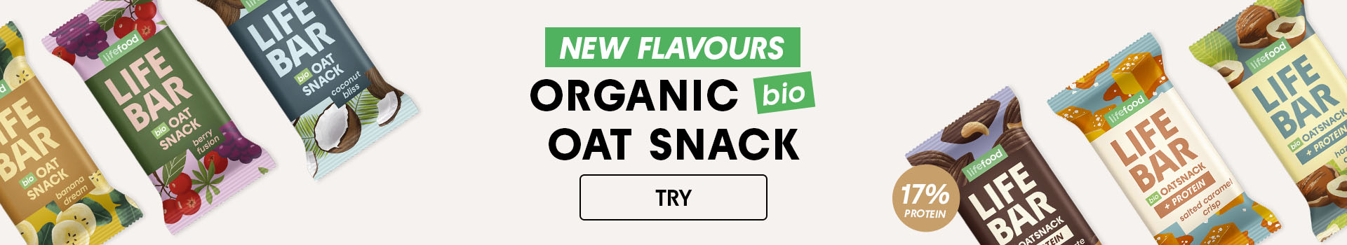 OAT SNACK new flavors